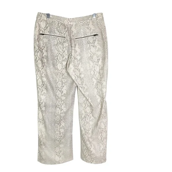 New Naked Wardrobe Snake V Waist Pant Faux Leather Size L - Picture 5 of 11